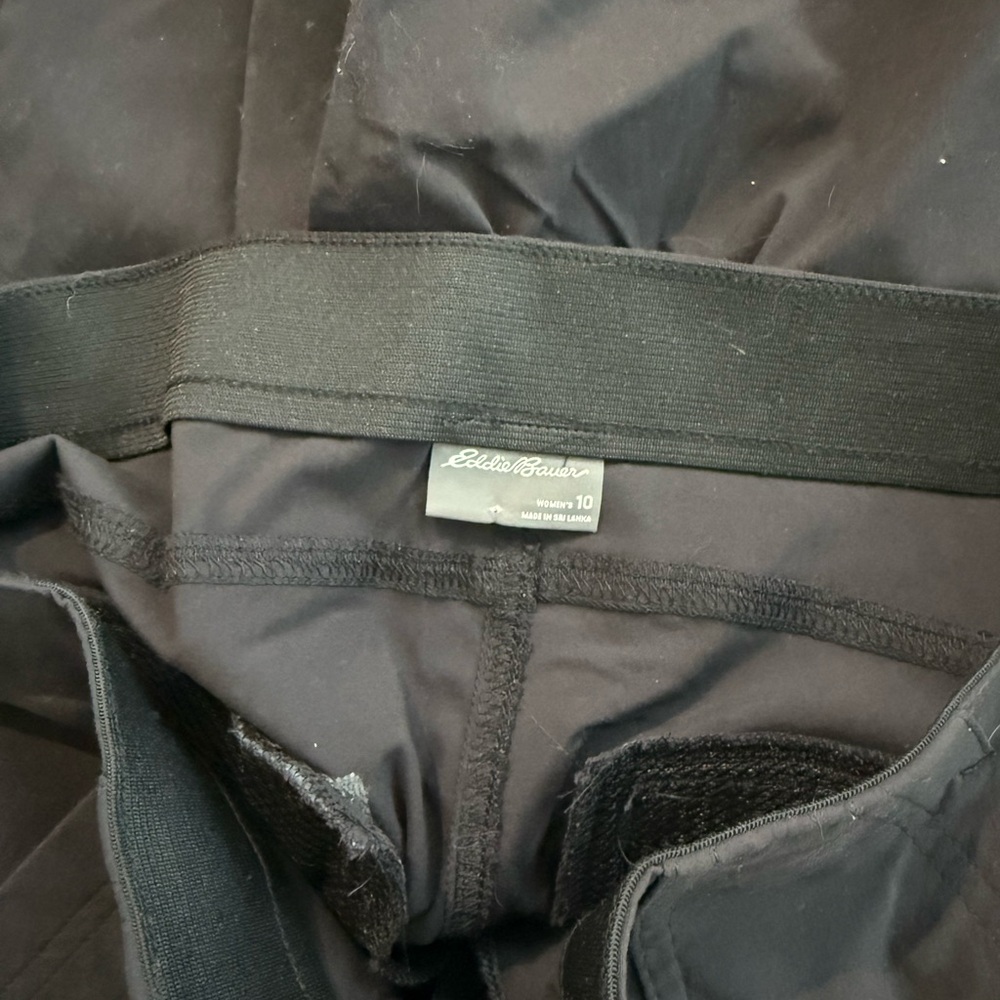 Eddie Bauer Women's Black Hiking pants size 10 - Picture 11 of 12